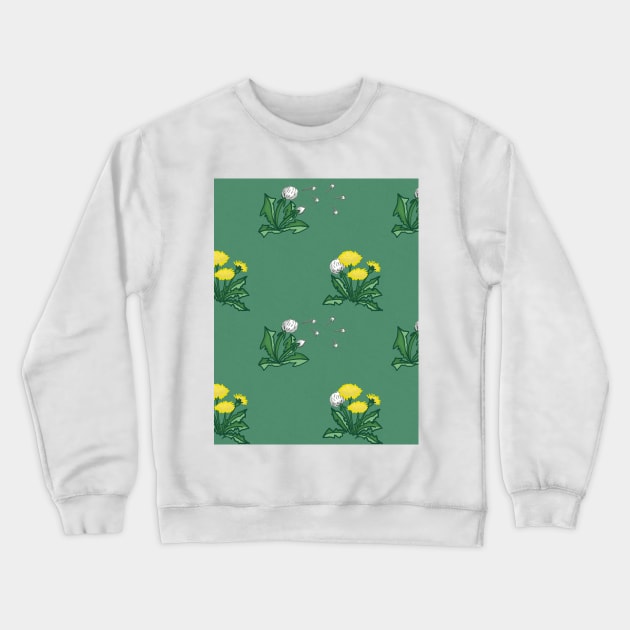 In the Weeds Crewneck Sweatshirt by Quick Brown Fox Canada 